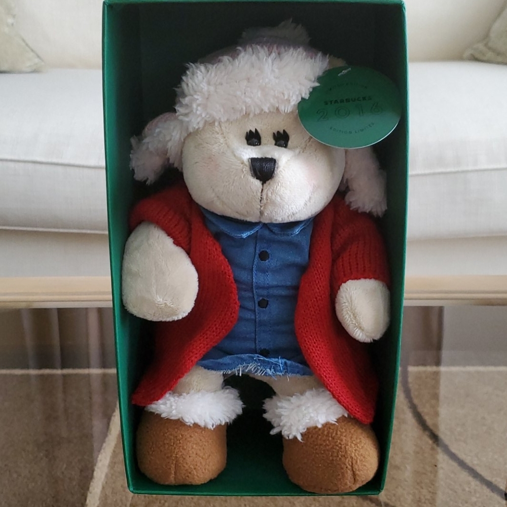 Starbucks Home for the Holidays Bearista Girl Bear